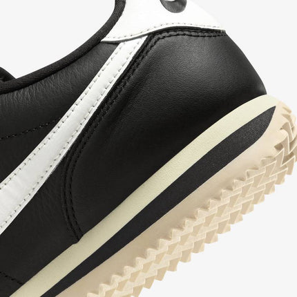 FB6877-001 Nike Cortez 23 PRM Black and Sail (Women's)