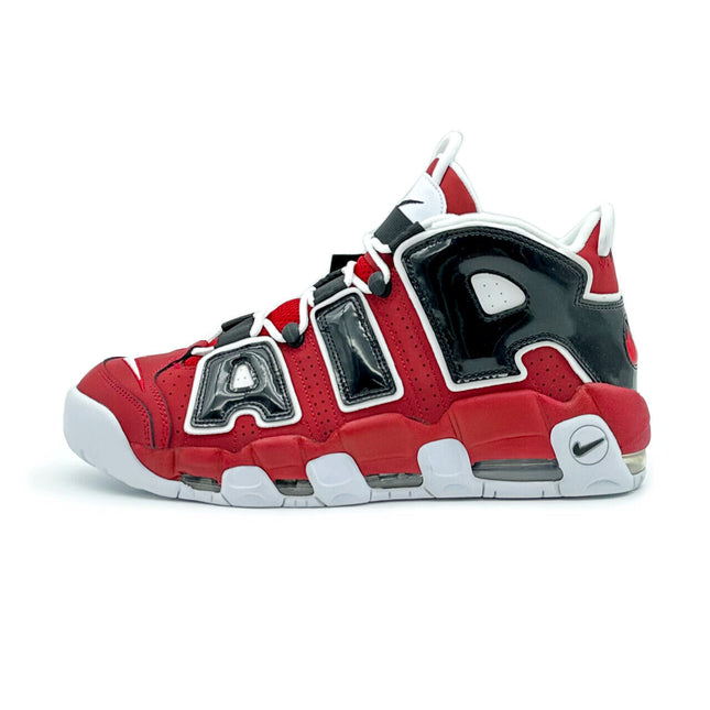 921948-600 Nike Air More Uptempo �f96 Bulls Hoops Pack Varsity Red White Black