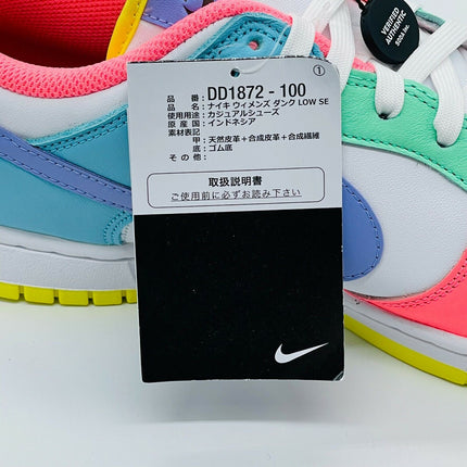 Size 11.5W - DD1872-100 Nike Dunk Low SE Easter Candy