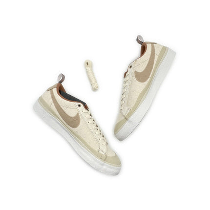 DZ3406-100 Doyenne �~ Nike SB Blazer Low Coconut Milk and Rattan Sail Brown Beige