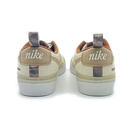 DZ3406-100 Doyenne �~ Nike SB Blazer Low Coconut Milk and Rattan Sail Brown Beige