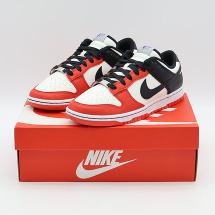 DD3363-100 NBA Nike Dunk Low EMB 75th Anniversary Chicago Bulls Red (Men's)