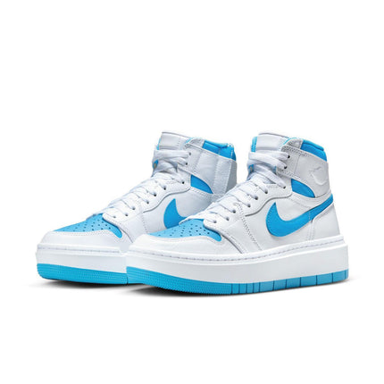 DN3253-114 Nike Air Jordan 1 Elevate High White Dark Powder Blue (Women's)