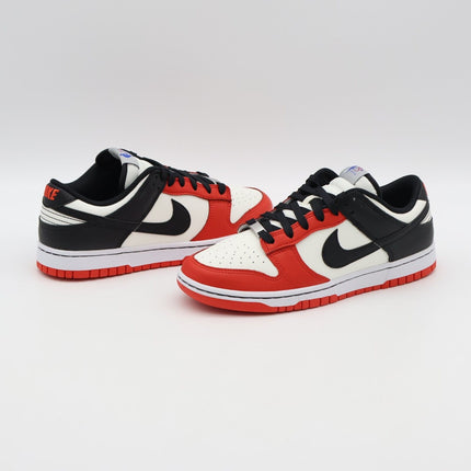 DD3363-100 NBA Nike Dunk Low EMB 75th Anniversary Chicago Bulls Red (Men's)