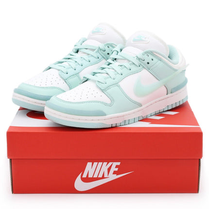 DZ2794-101 Nike Dunk Low Twist Summit White Jade Ice Mint Blue Ocean (Women's)