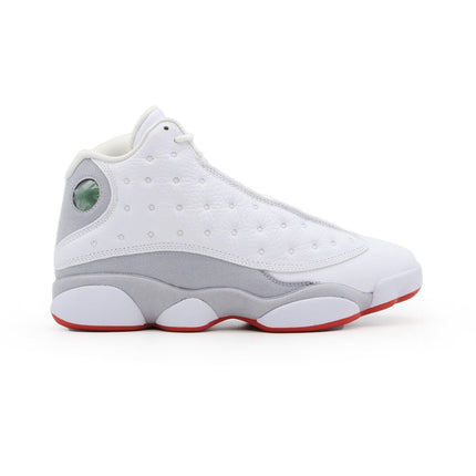 414571-160 Nike Air Jordan 13 Retro Wolf Grey White True Red Black (Men's)