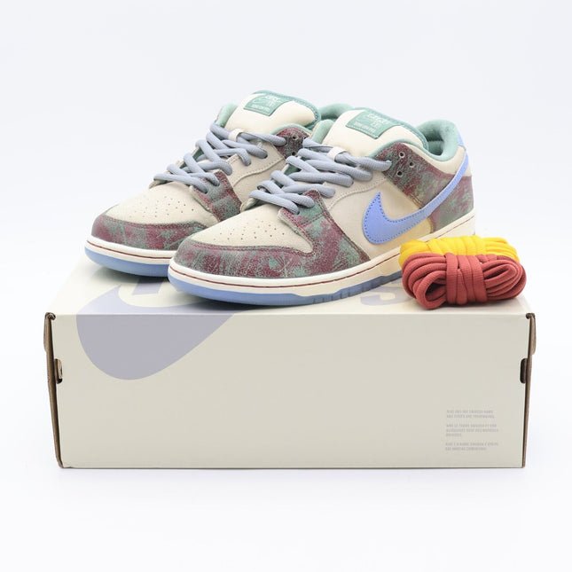 FN4193-100 Crenshaw Skate Club Nike SB Dunk Low PRO QS Light Blue-Cedar (Men's)