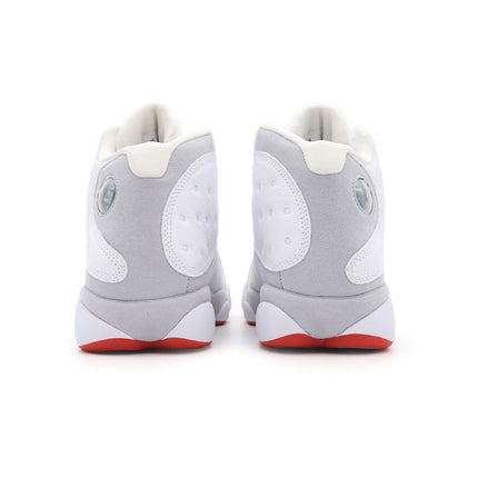 414571-160 Nike Air Jordan 13 Retro Wolf Grey White True Red Black (Men's)