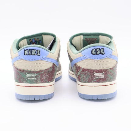 FN4193-100 Crenshaw Skate Club Nike SB Dunk Low PRO QS Light Blue-Cedar (Men's)