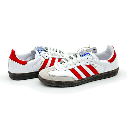 IG1025 adidas Originals Samba OG White Better Scarlet (Men's)