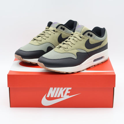 FB9660-003 Nike Air Max 1 Dark Stucco Black Phantom Olive Green Khaki (Men's)