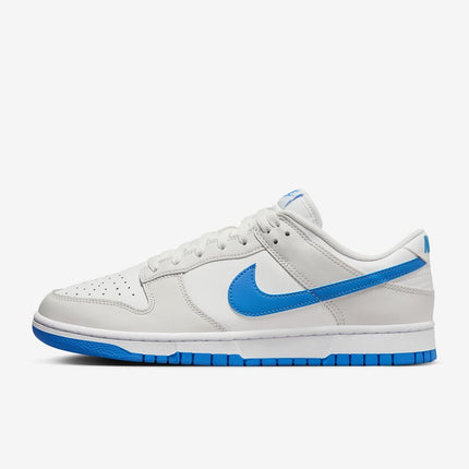 DV0831-108 Nike Dunk Low Summit White Photo Blue Platinum Tint (Men's)