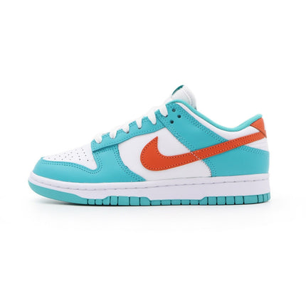 DV0833-102 Nike Dunk Low Miami Dolphins Cosmic Clay Dusty Cactus Green (Men's)