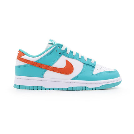 DV0833-102 Nike Dunk Low Miami Dolphins Cosmic Clay Dusty Cactus Green (Men's)