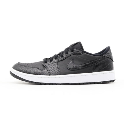 DD9315-003 Nike Air Jordan 1 Low Golf Black Crocodile Skin Iron Grey (Men's)