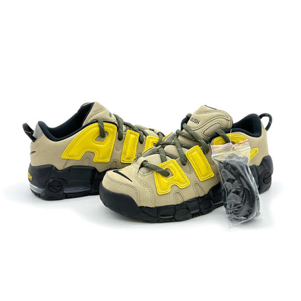 FB1299-200 AMBUSH �~ Nike Air More Uptempo Low Vivid Sulfur and Limestone