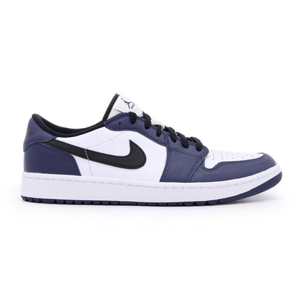 DD9315-104 Nike Air Jordan 1 Low Golf Midnight Navy Blue White Black (Men's)