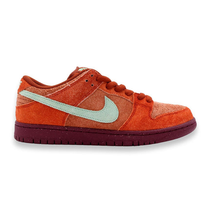 DV5429-601 Nike SB Dunk Low Mystic Red Rosewood Emerald Rise Rugged (Men's)