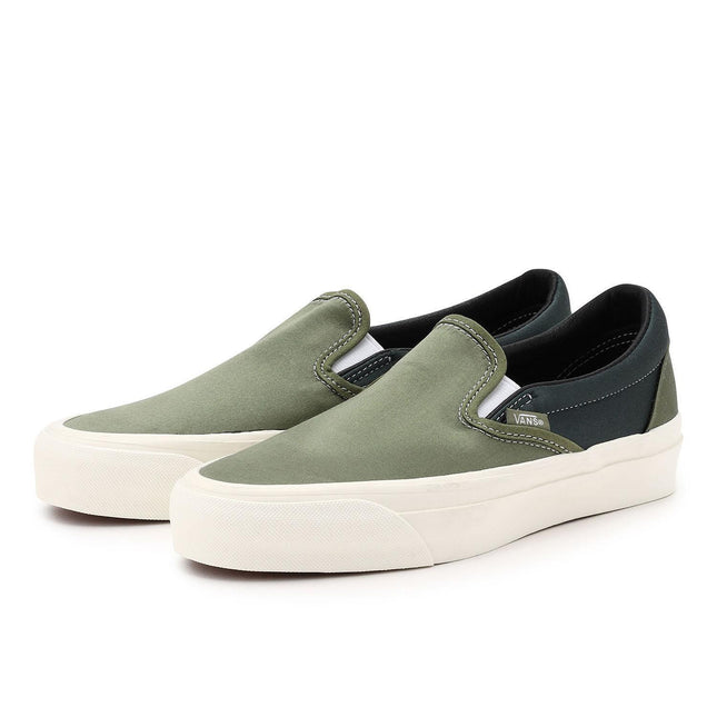 VN0007PJZBF Vans Slip-On Reissue 98 LX Satin Loden Green (Men's)