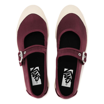 VN000D34MDB Vans Mary Jane Lo Pro LX Satin Madder Brown (Women's)