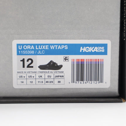 1155398-JLC WTAPS Hoka Ora Luxe Black (Men's)