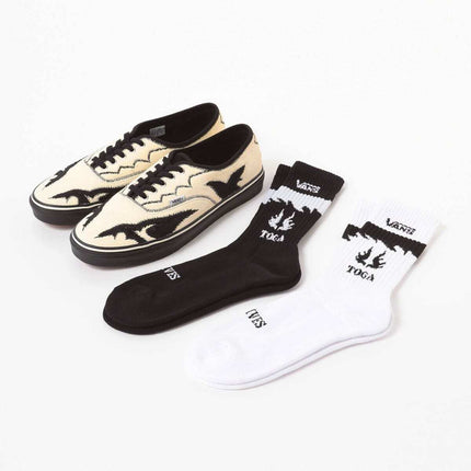 TC32-AJ520 TOGA �~ Vans Authentic White Black (with Socks Pair Set)