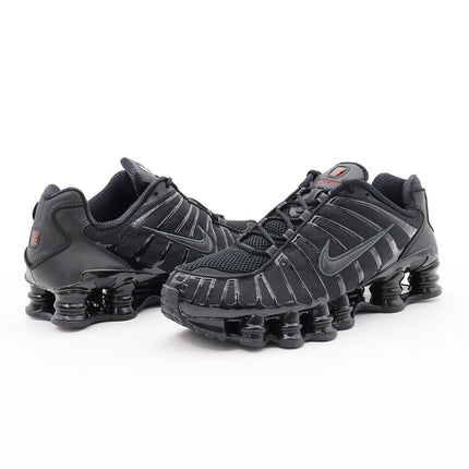 AR3566-002 Nike Shox TL Black and Max Orange Hematite (Women's)