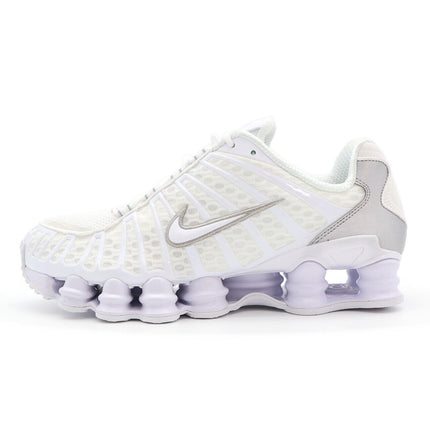 AR3566-100 Nike Shox TL White Max Orange Metallic Silver (Women's)