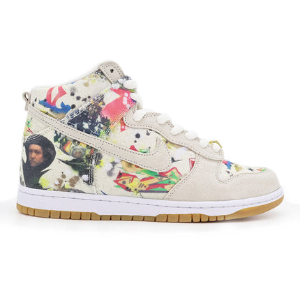 FD8779-100 Supreme Nike SB Dunk High Rammellzee White (Men's)