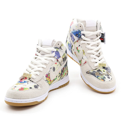 FD8779-100 Supreme Nike SB Dunk High Rammellzee White (Men's)