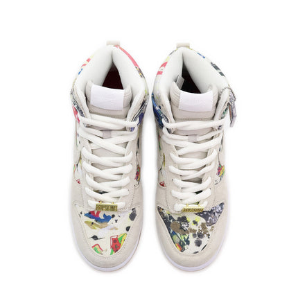 FD8779-100 Supreme Nike SB Dunk High Rammellzee White (Men's)