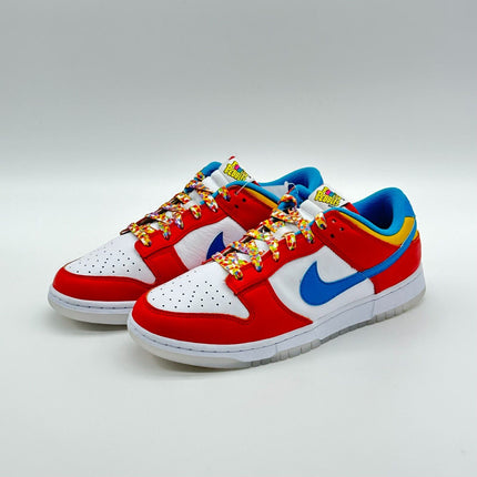 Size 9 - Nike Dunk Low x LeBron James x Fruity Pebbles Habanero Red DH8009-600