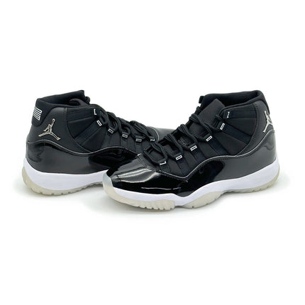 CT8012-011 Nike Air Jordan 11 Jubilee Black Clear White Metallic Silver