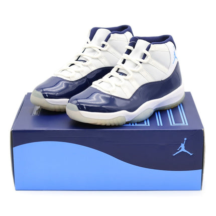 378037-123 Nike Air Jordan 11 Retro UNC Win Like 82 University Blue Navy (Men's)