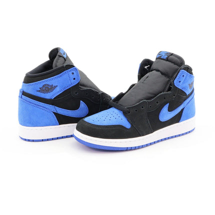 FD1437-042 Nike GS Air Jordan 1 Retro High OG Royal Reimagined Blue Black