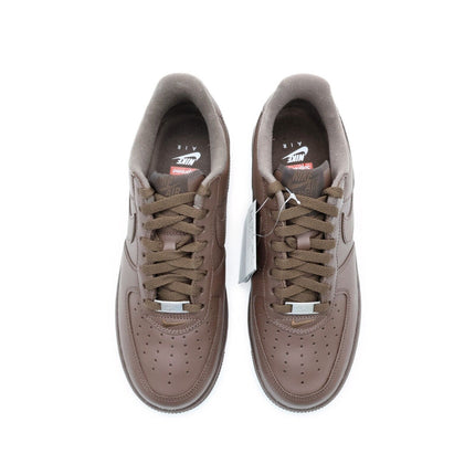 CU9225-200 Supreme Nike Air Force 1 Low Baroque Brown Chocolate Coffee (Men's)