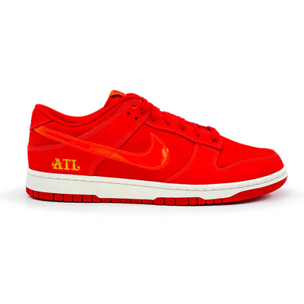 FD0724-657 Nike Dunk Low ATL University Red Bright Crimson Orange (Men's)