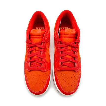 FD0724-657 Nike Dunk Low ATL University Red Bright Crimson Orange (Men's)