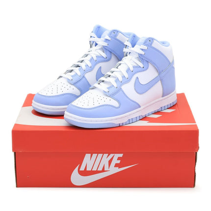 DD1869-107 Nike Dunk High Aluminium University Light Blue White Saxe (Women's)