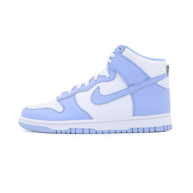 DD1869-107 Nike Dunk High Aluminium University Light Blue White Saxe (Women's)