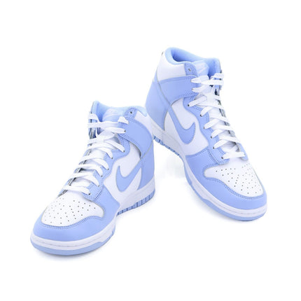 DD1869-107 Nike Dunk High Aluminium University Light Blue White Saxe (Women's)