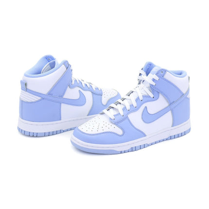 DD1869-107 Nike Dunk High Aluminium University Light Blue White Saxe (Women's)