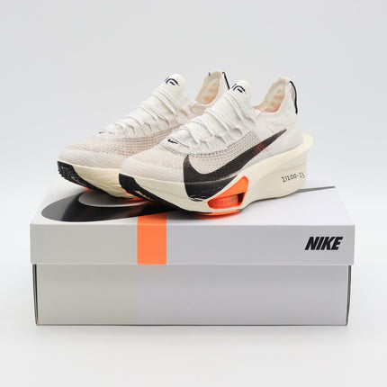 FD8357-100 Nike AlphaFly 3 Prototype White Black Phantom Total Orange (Women's)