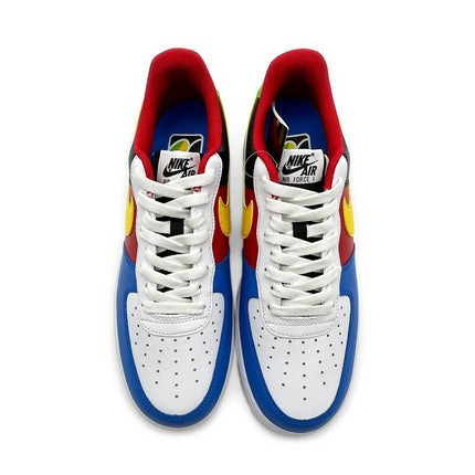 DC8887-100 UNO x Nike Air Force 1 Low White Yellow University Red (Men's)