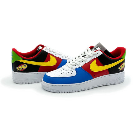 DC8887-100 UNO x Nike Air Force 1 Low White Yellow University Red (Men's)