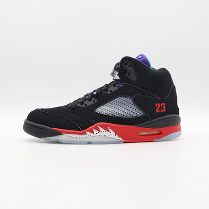 CZ1786-001 Nike Air Jordan 5 Retro Top 3 Black Fire Red Grap Ice Emerald (Men's)