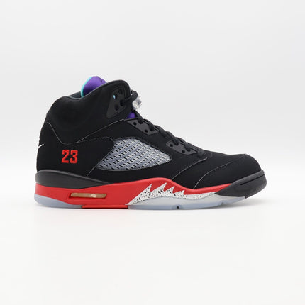 CZ1786-001 Nike Air Jordan 5 Retro Top 3 Black Fire Red Grap Ice Emerald (Men's)