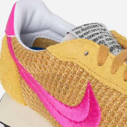 FQ5369-700 Stussy Nike LD-1000 Sanded Gold and Laser Fuchsia (Men's)