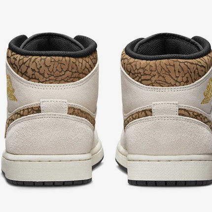 DZ4129-102 Nike Air Jordan 1 Mid SE Brown Elephant (Men's)