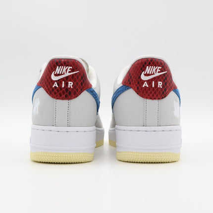 DM8461-001 Undefeated Nike Air Force 1 Low White 5 On It Dunk vs. AF1 (Men's)